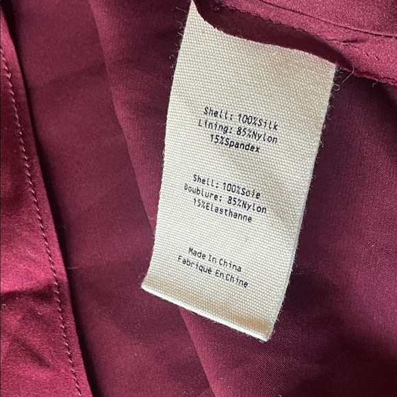 L’AGENCE Sayla Silk Gown in Dark Port Size 4 - Picture 12 of 13